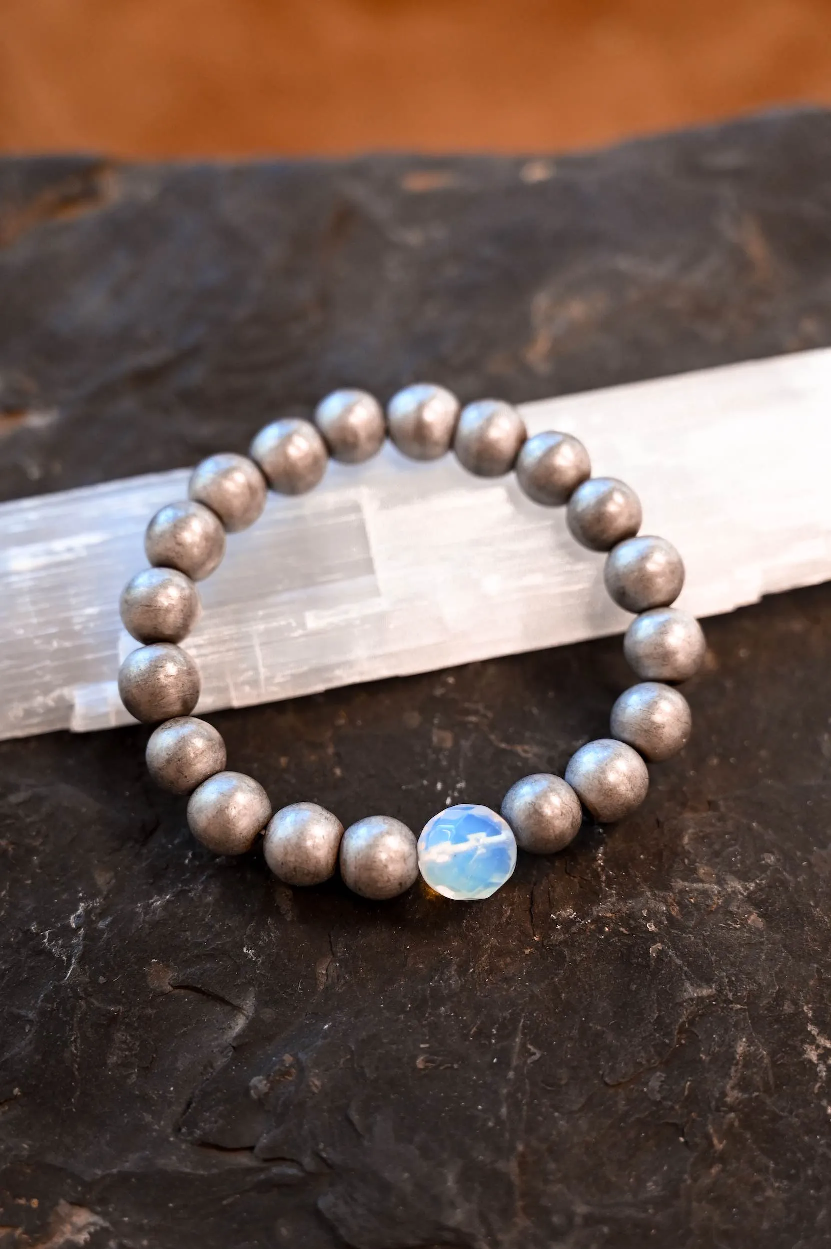 Dreamer Opalite & Hematite Bracelet