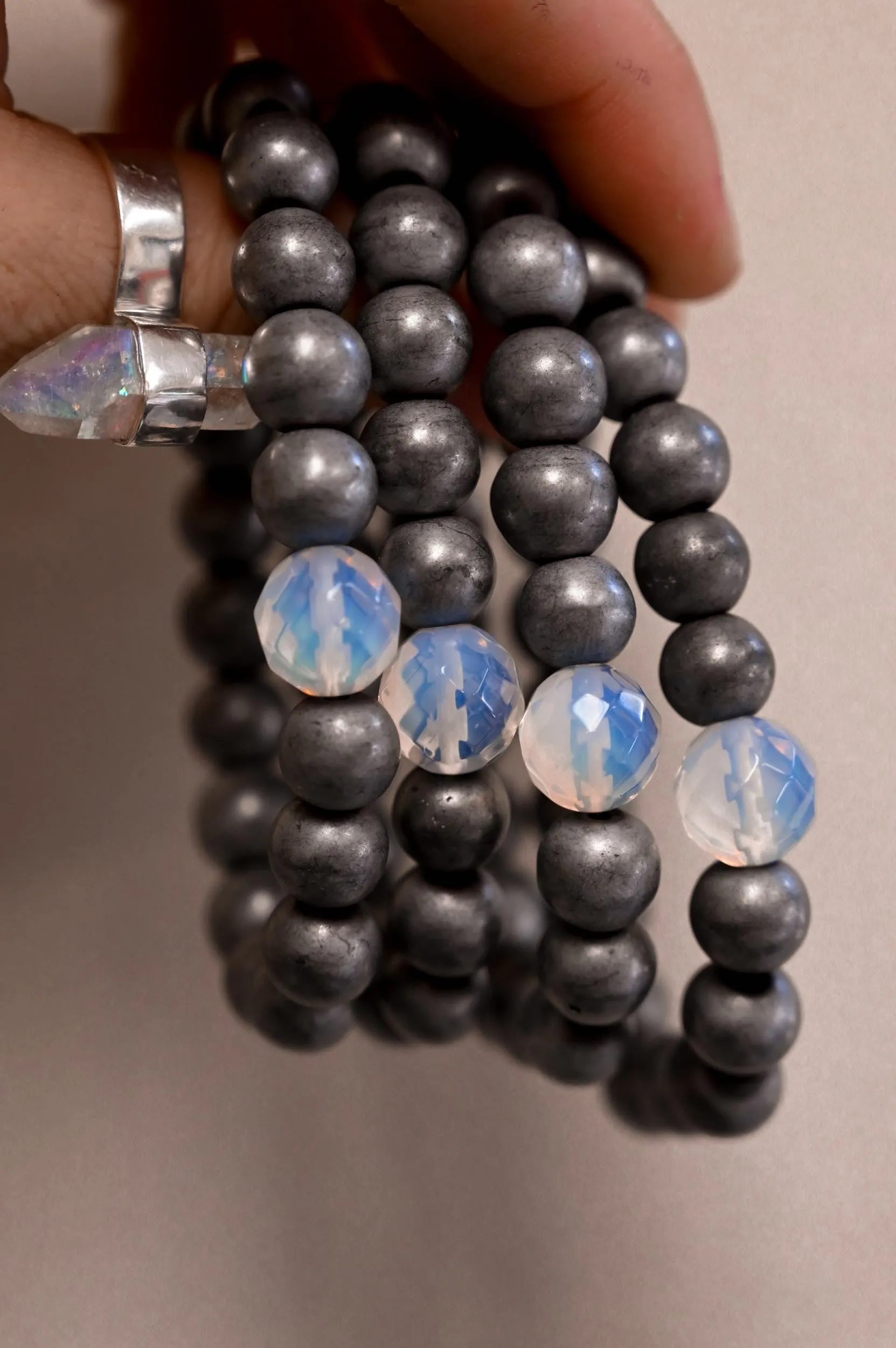 Dreamer Opalite & Hematite Bracelet