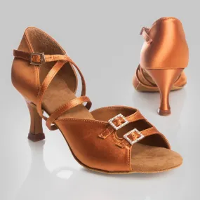 Durante Side Button - Women's Latin / Salsa Shoes