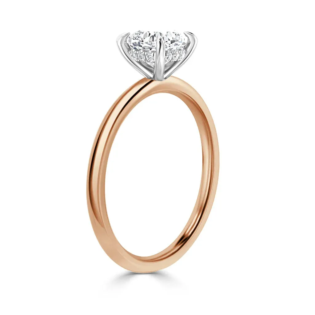 Edith - 18ct Rose Gold - Radiant