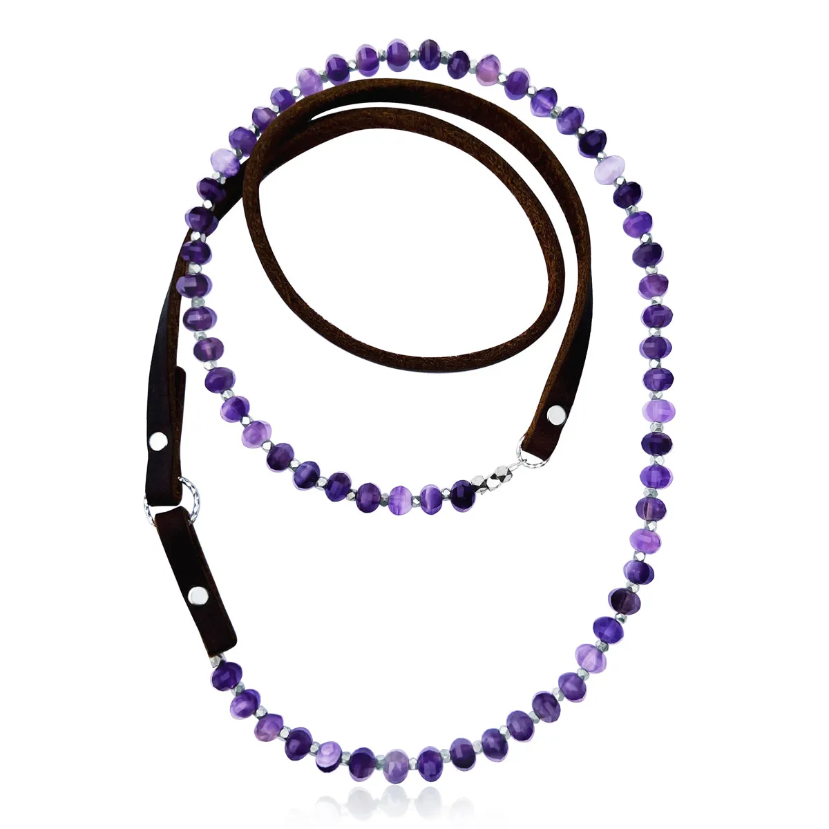 Eliminate Drama: Amethyst Necklace