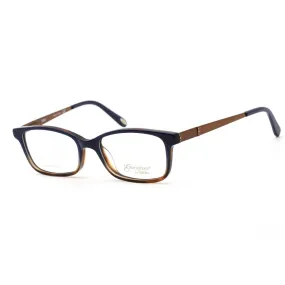 Emozioni 4050 Eyeglasses Havana Blue Brown / Clear Lens