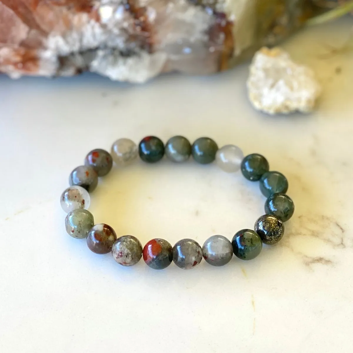 Fearless Courage Bloodstone Bracelet