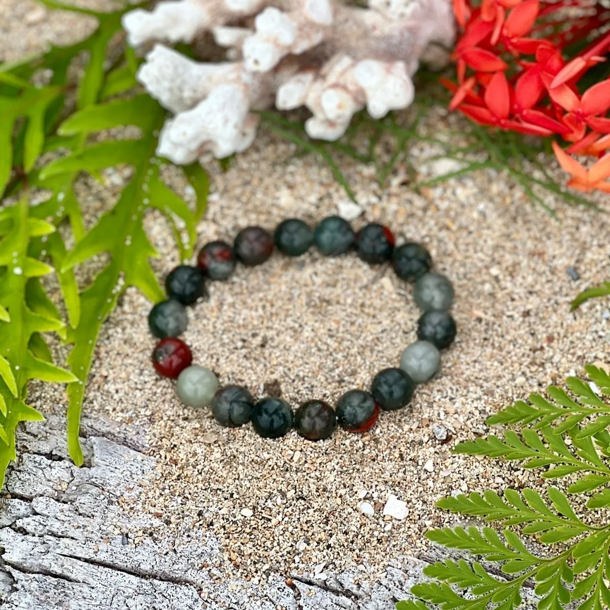 Fearless Courage Bloodstone Bracelet