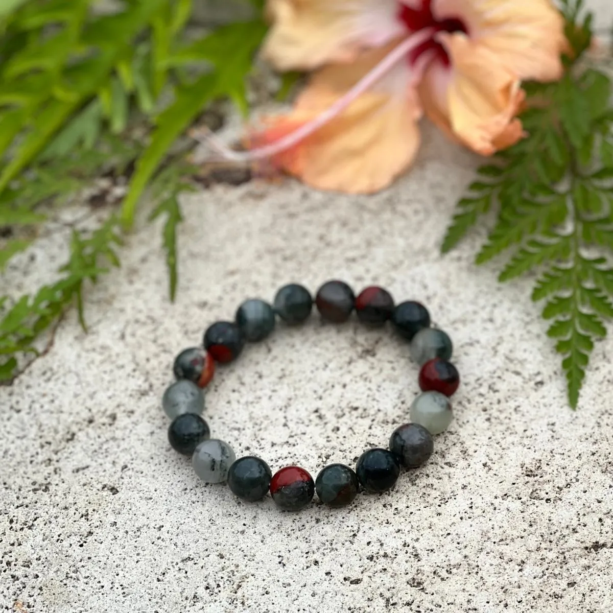 Fearless Courage Bloodstone Bracelet