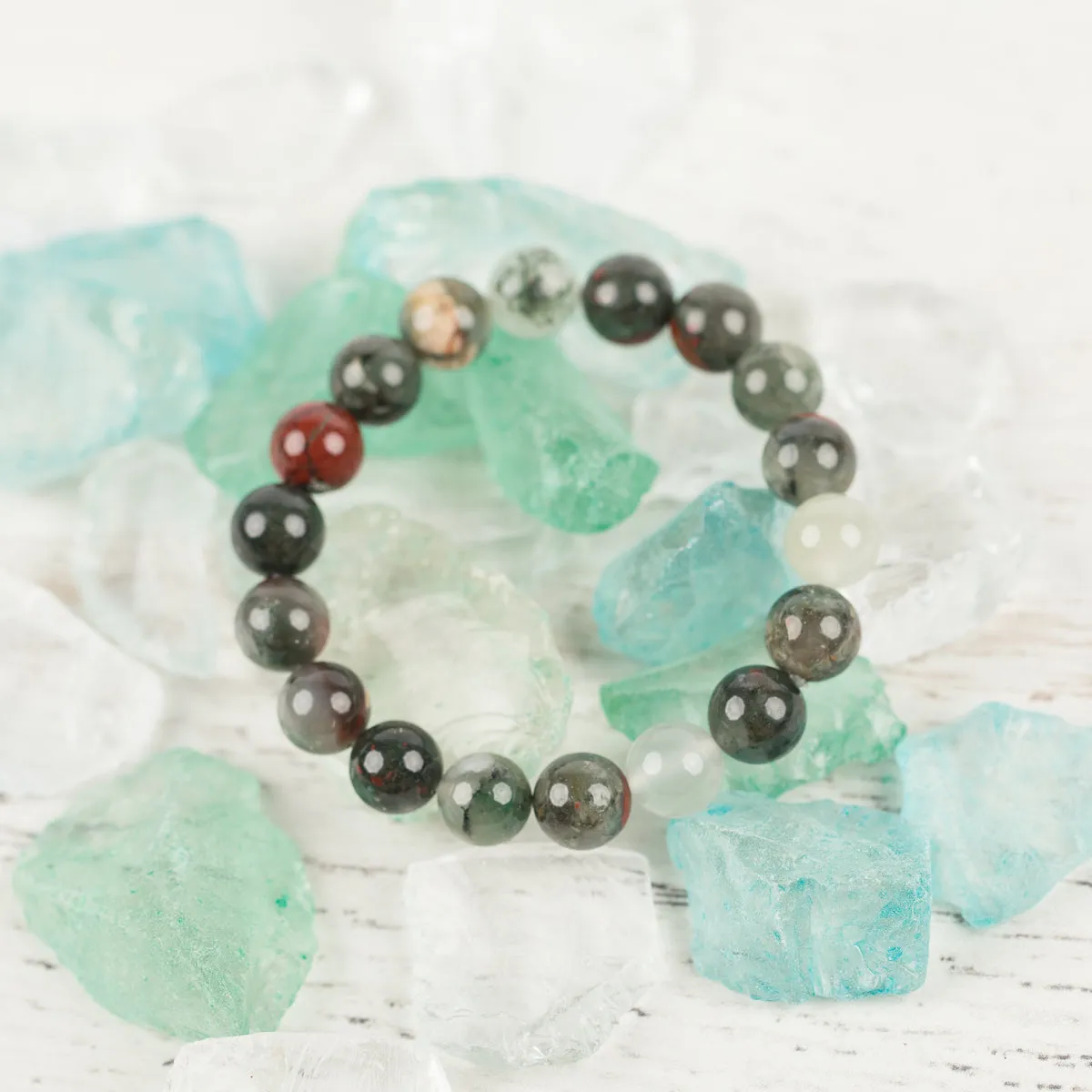 Fearless Courage Bloodstone Bracelet