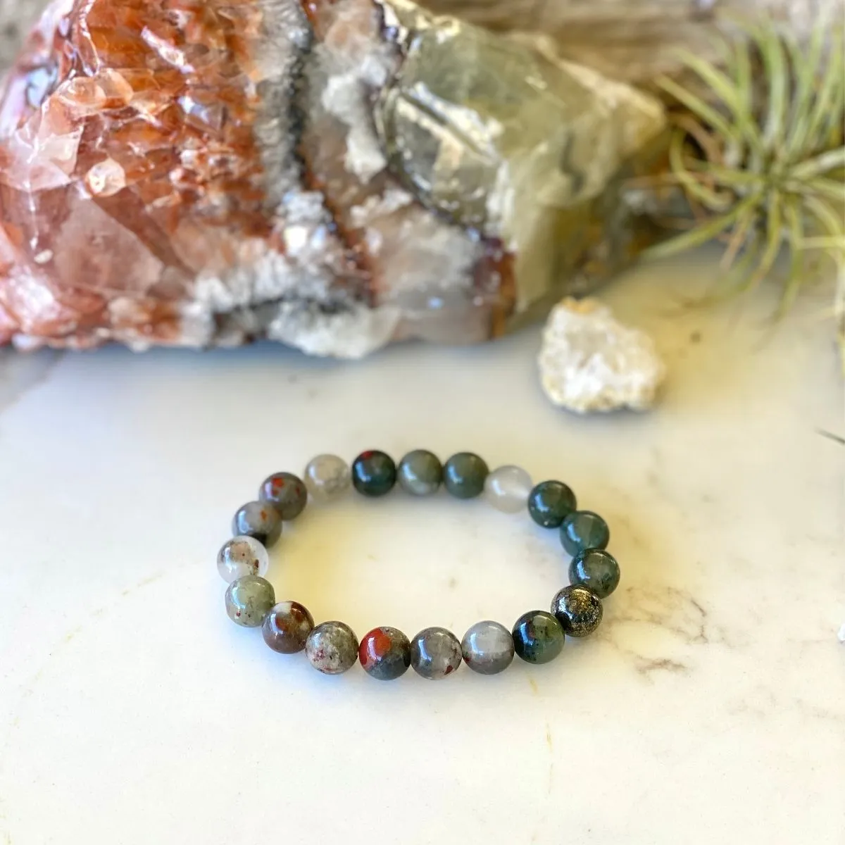 Fearless Courage Bloodstone Bracelet