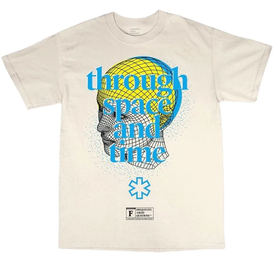 Frequently Asked Questions Through Space T Shirt (Bone) 24-406