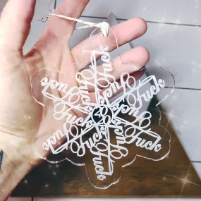 Fuckflake Snowflake Fuck 2020 Christmas Ornament