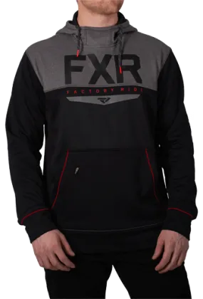 FXR Helium Tech Pullover Fleece Black/Red