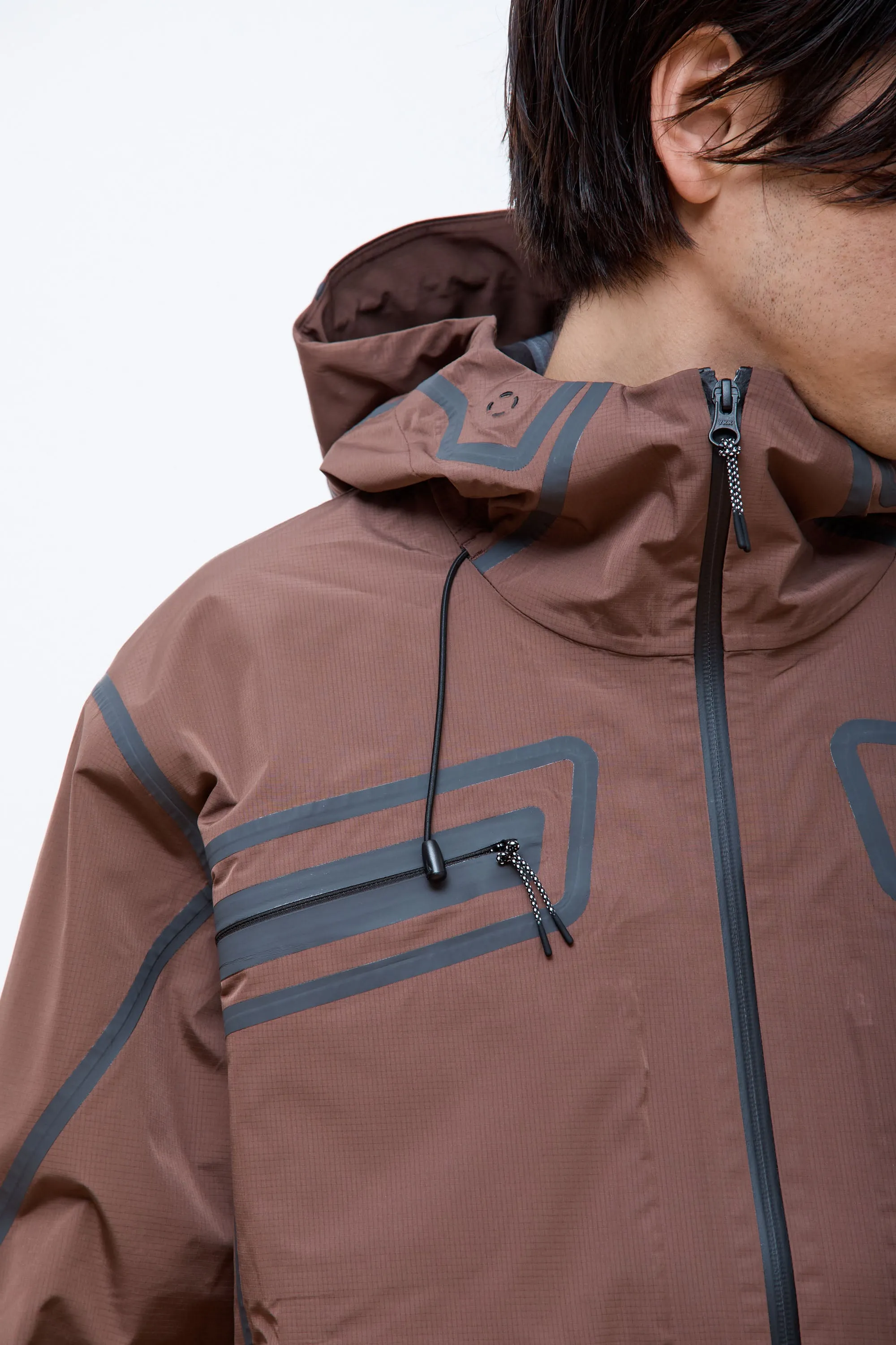 Hardshell Jacket US Brown