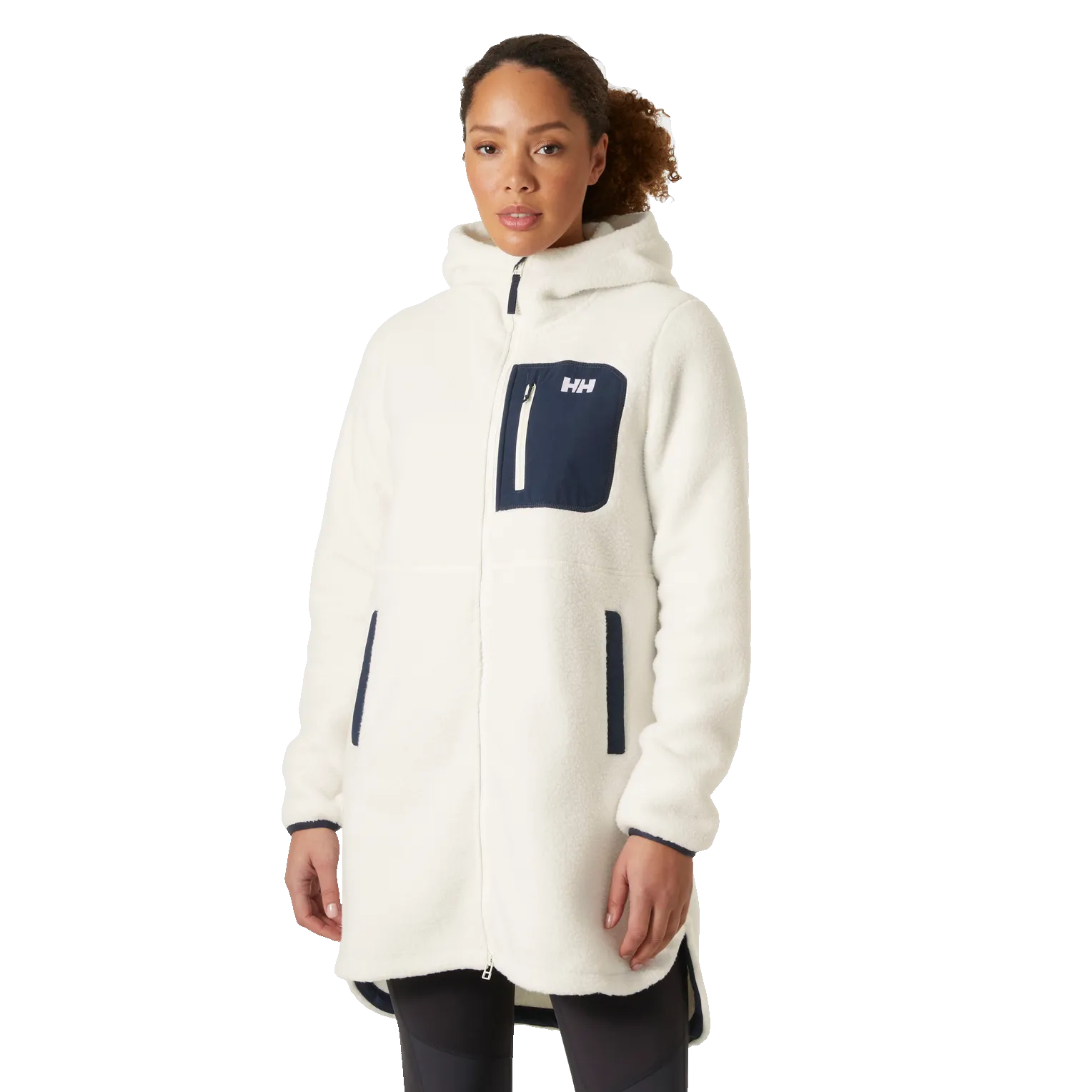 Helly Hansen Women's Imperial Long Pile Full Zip Fleece 2.0 (Snow)