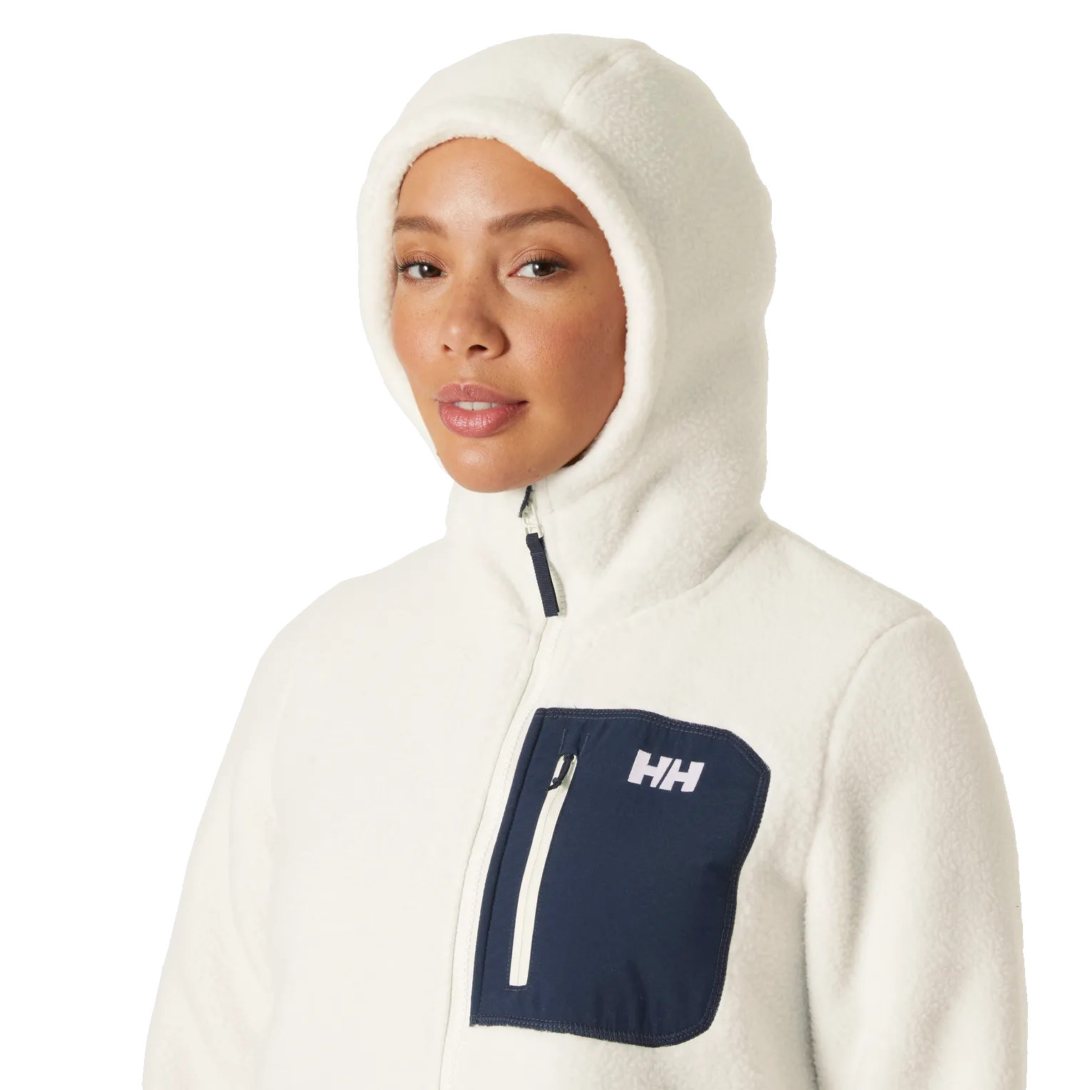 Helly Hansen Women's Imperial Long Pile Full Zip Fleece 2.0 (Snow)