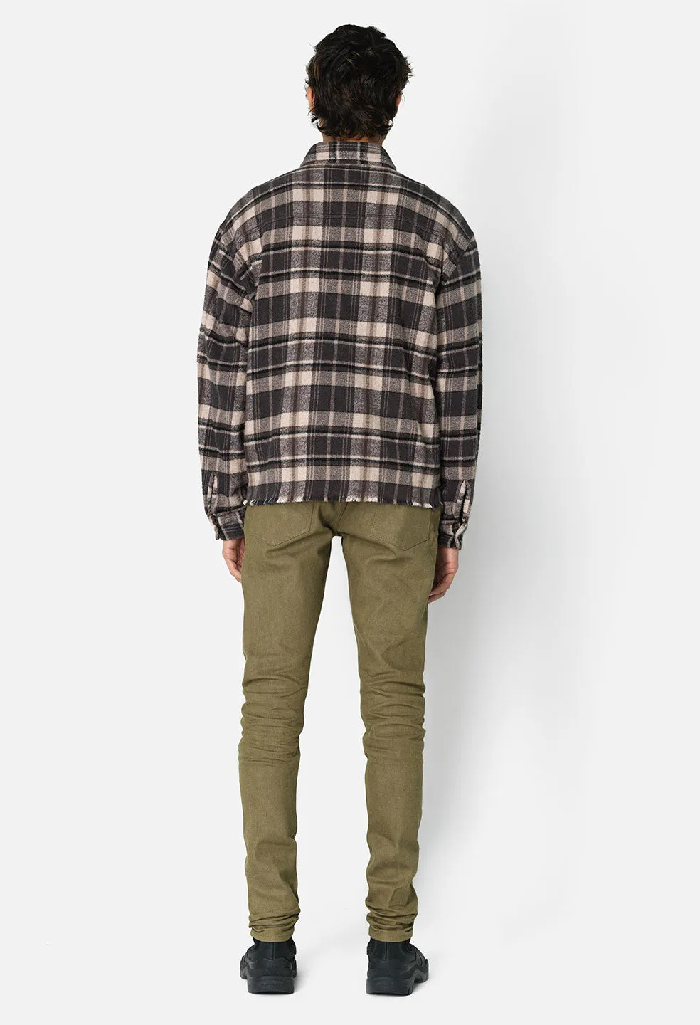 Hemi Oversized Shirt / Lagoon Check