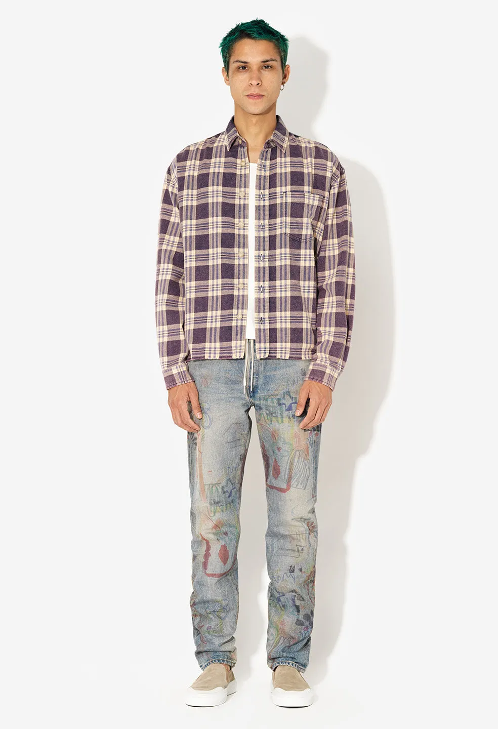 Hemi Oversized Shirt / Silverado Check