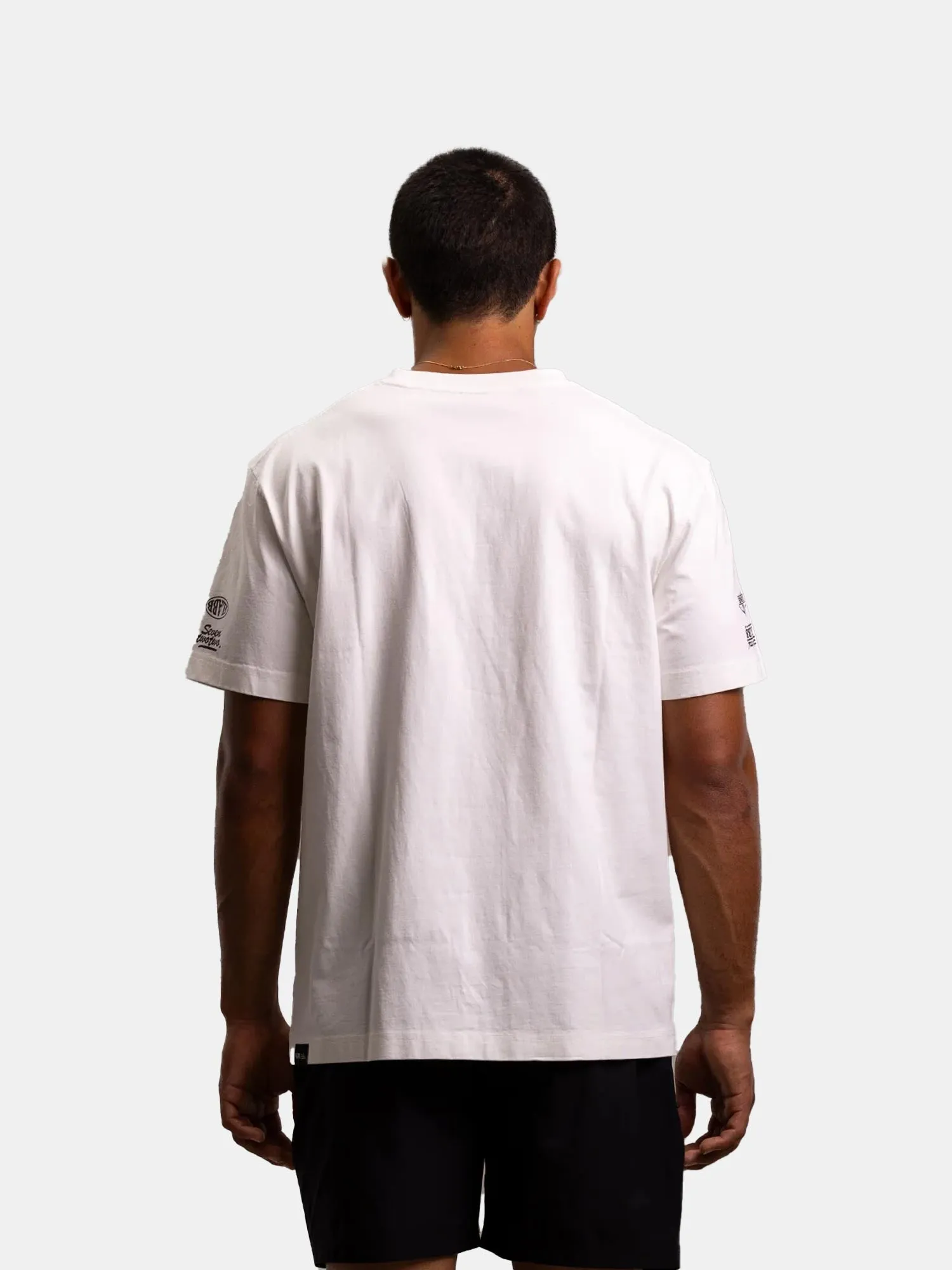 ilabb Race 3.0 Oversized Block Tee - Washed Chalk