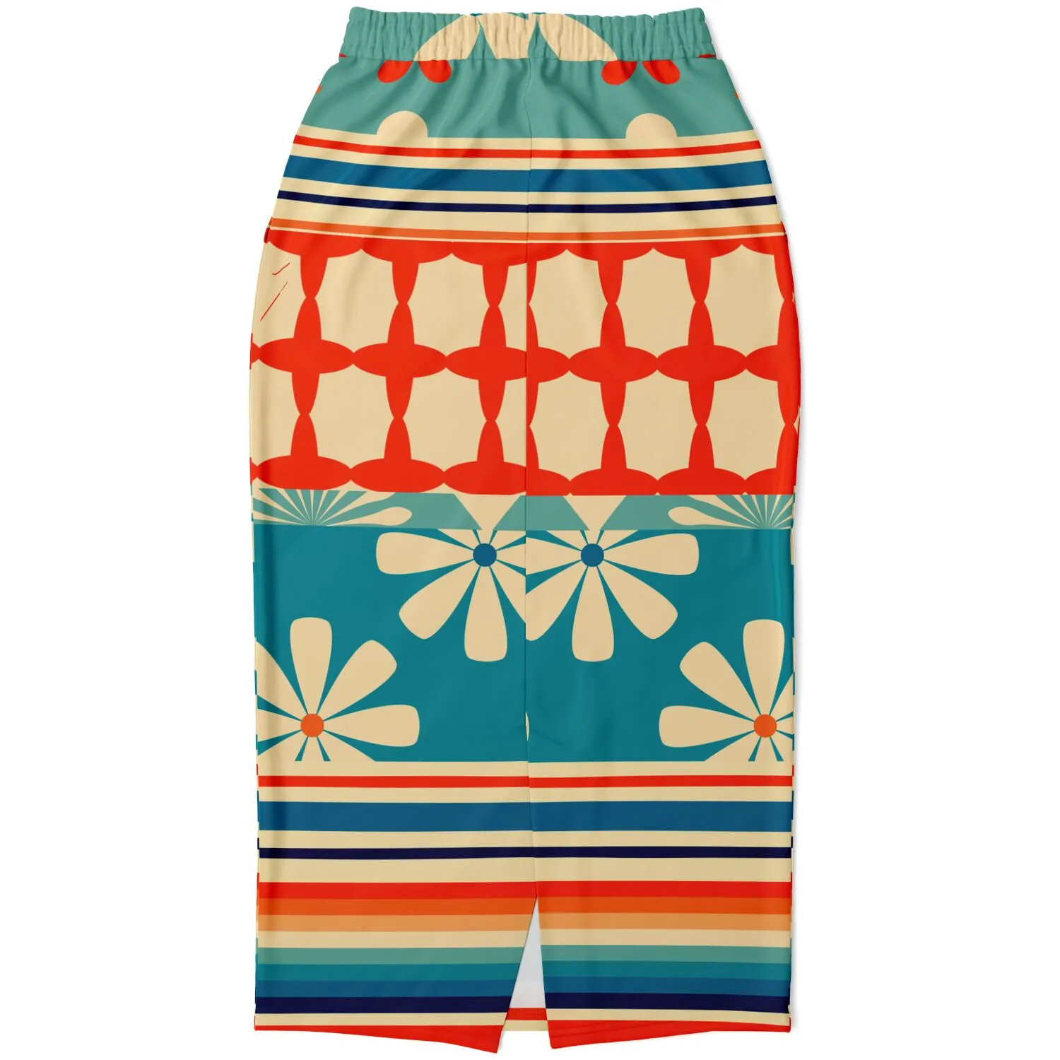 Ima Wallflower Eco-Poly Long Pocket Skirt