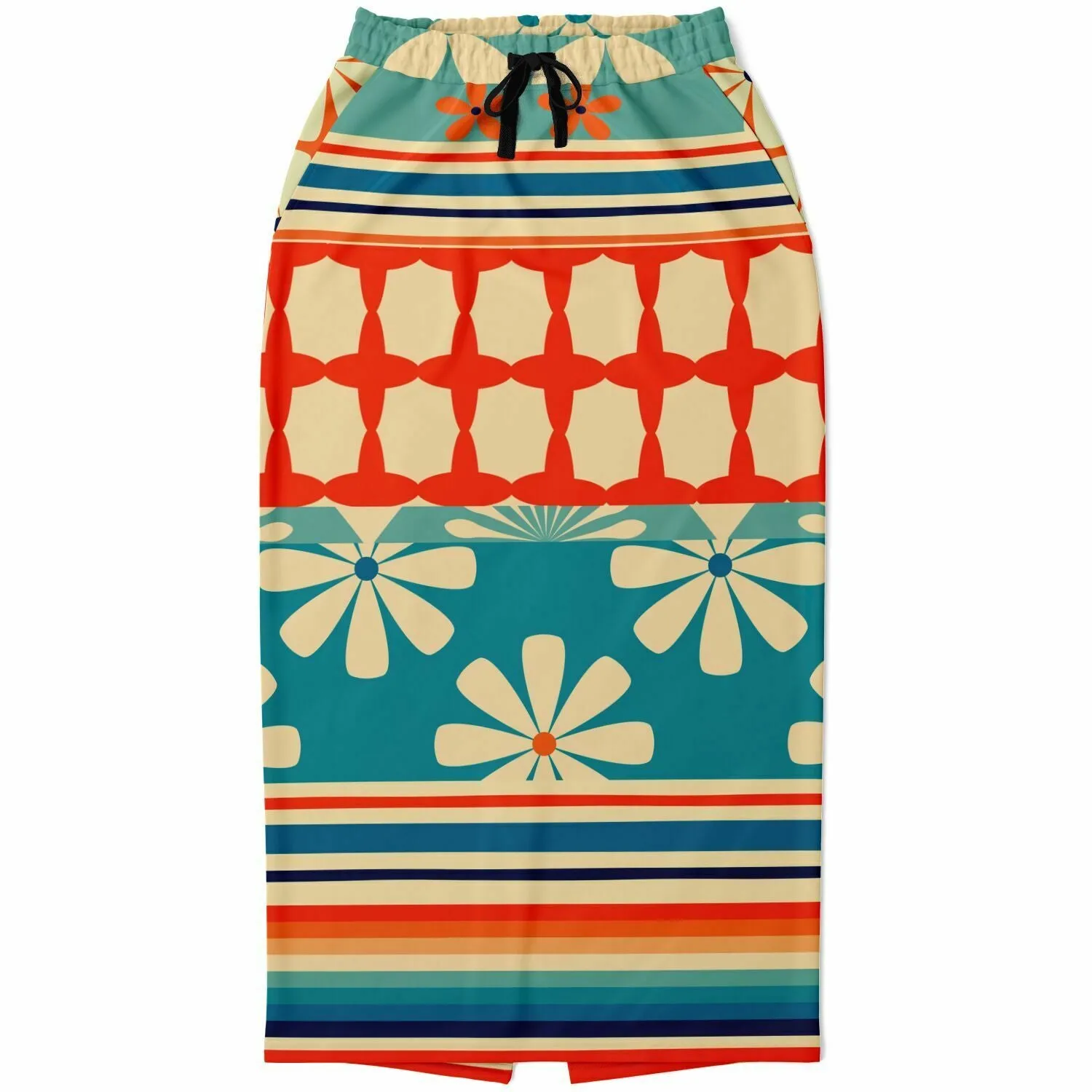 Ima Wallflower Eco-Poly Long Pocket Skirt