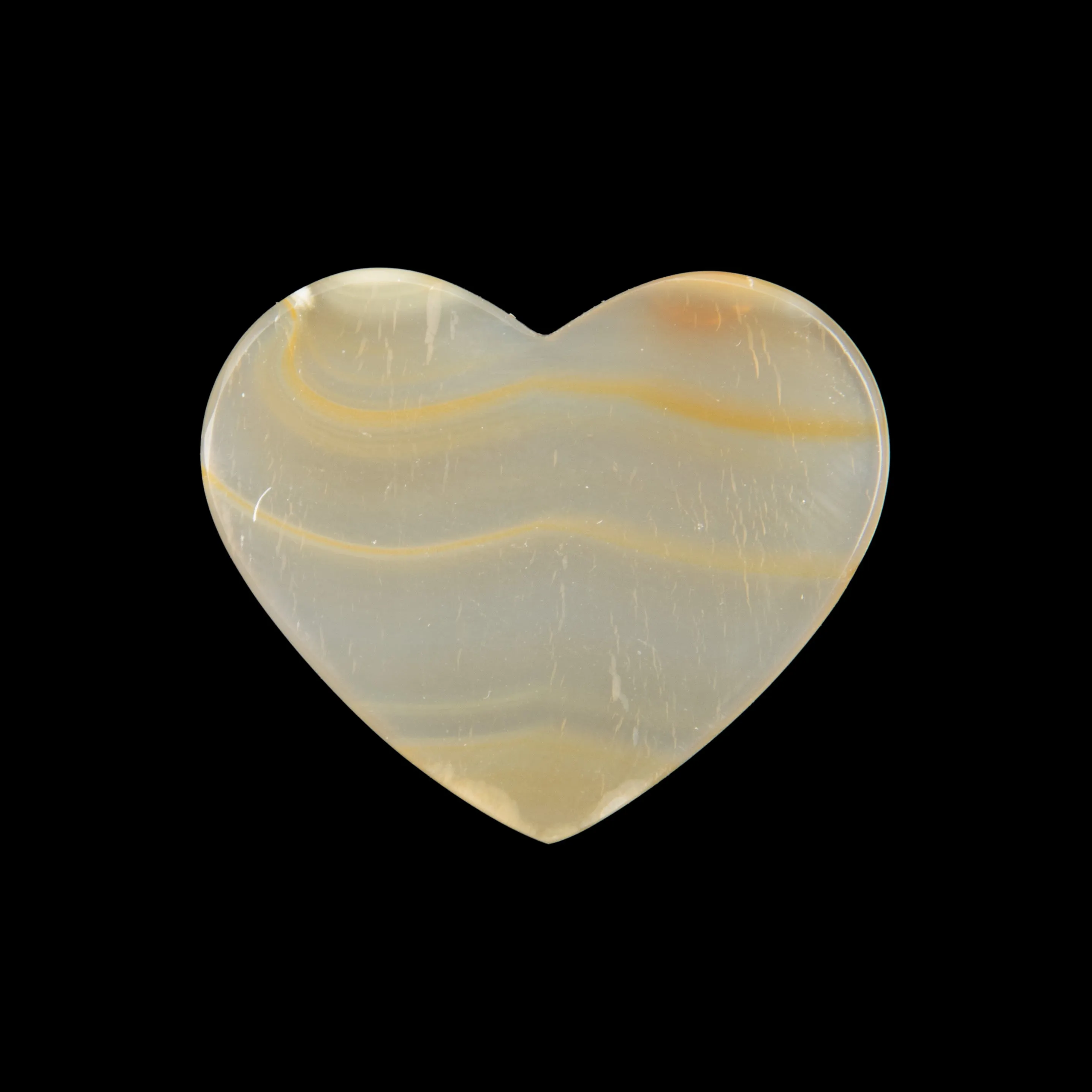 Iris Agate - Heart