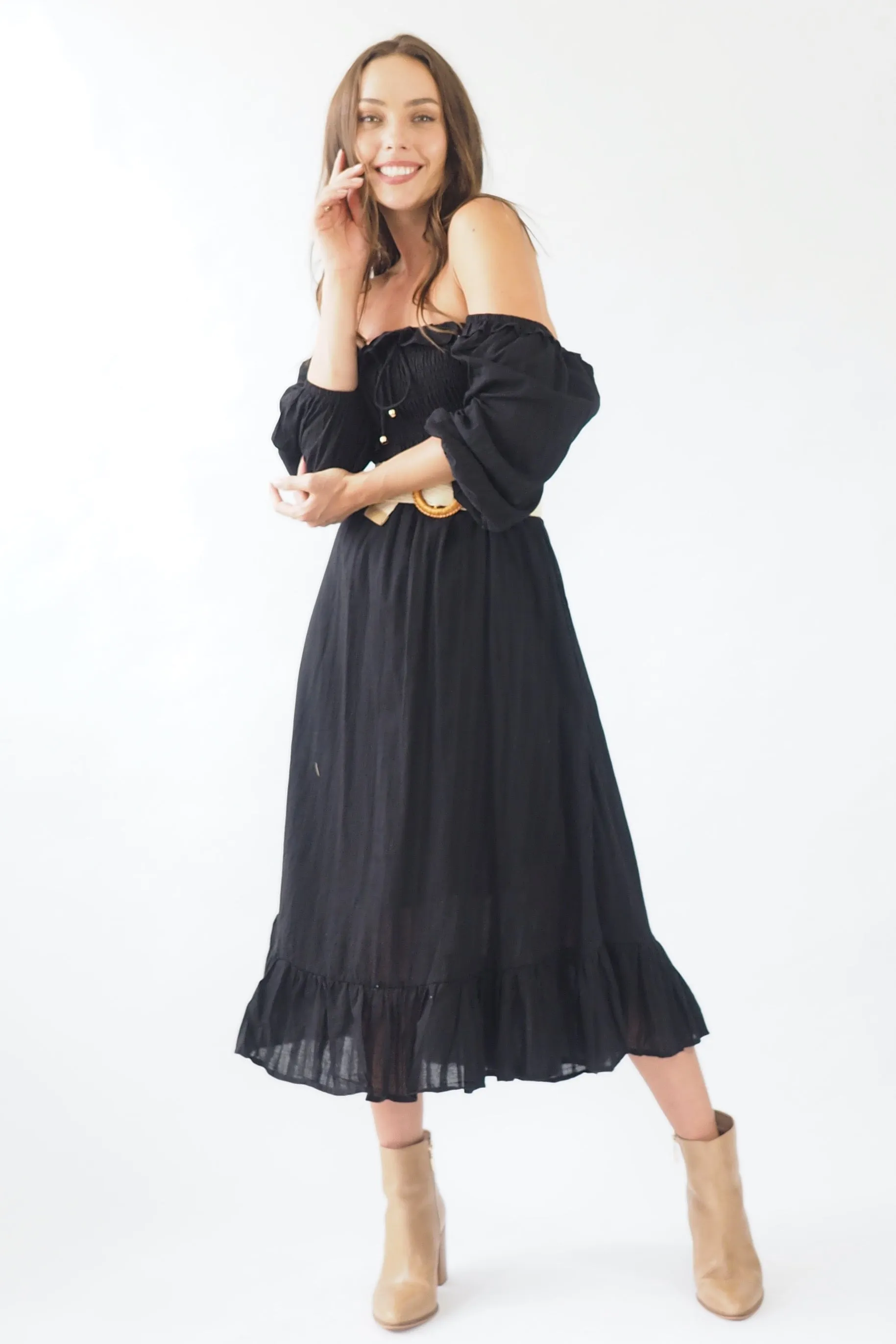 Jacinta Dress- Black