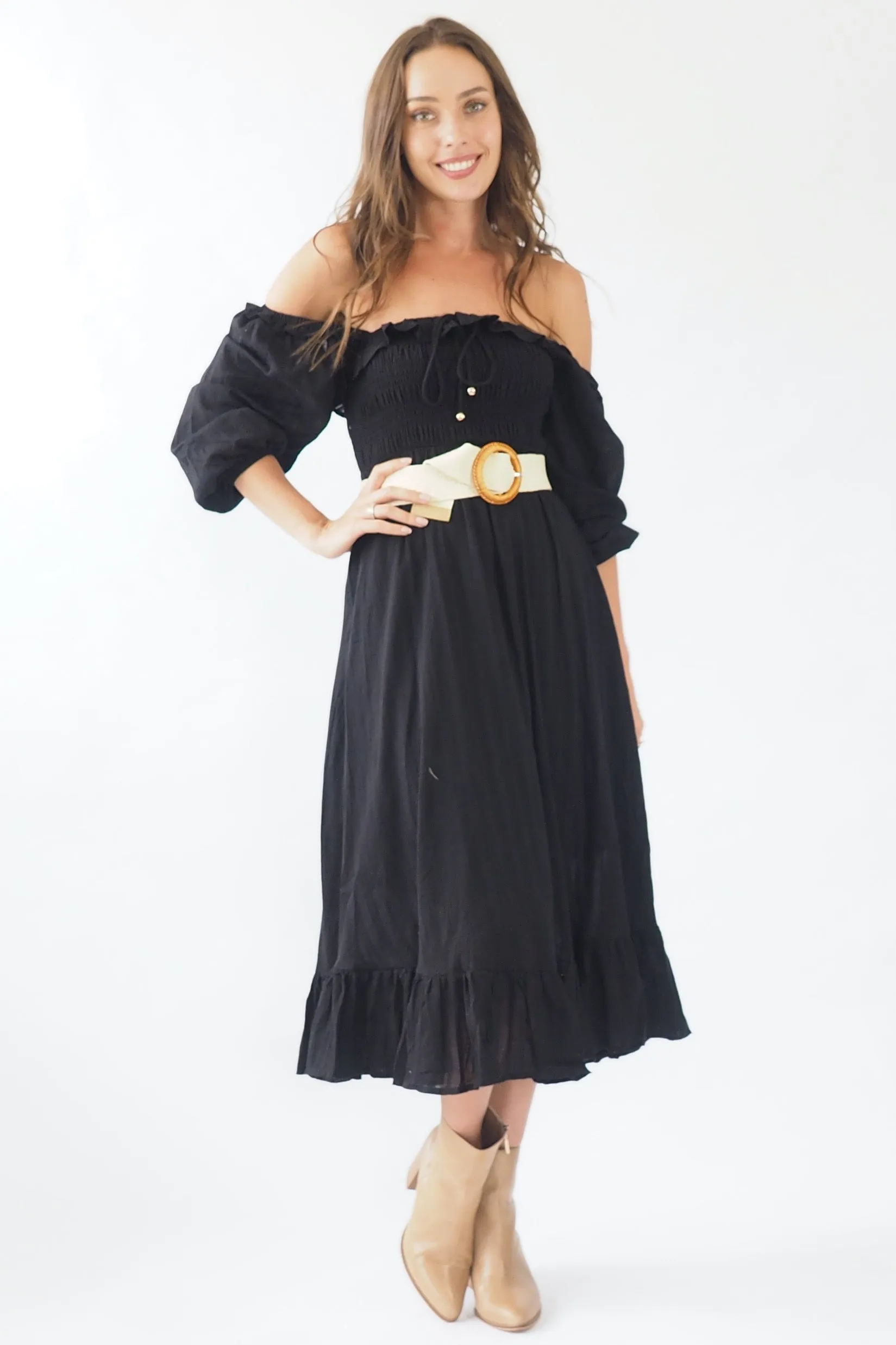 Jacinta Dress- Black