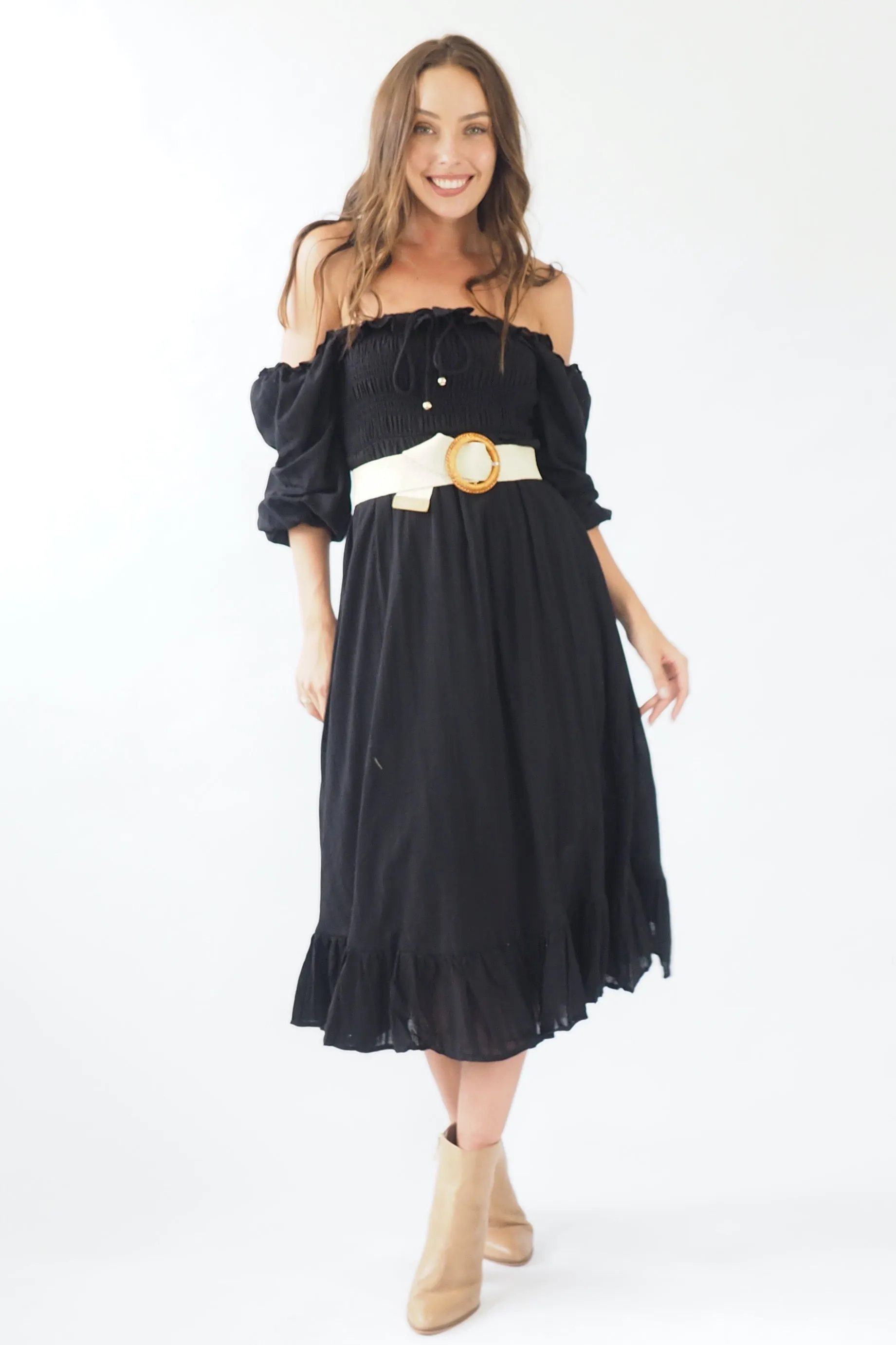 Jacinta Dress- Black