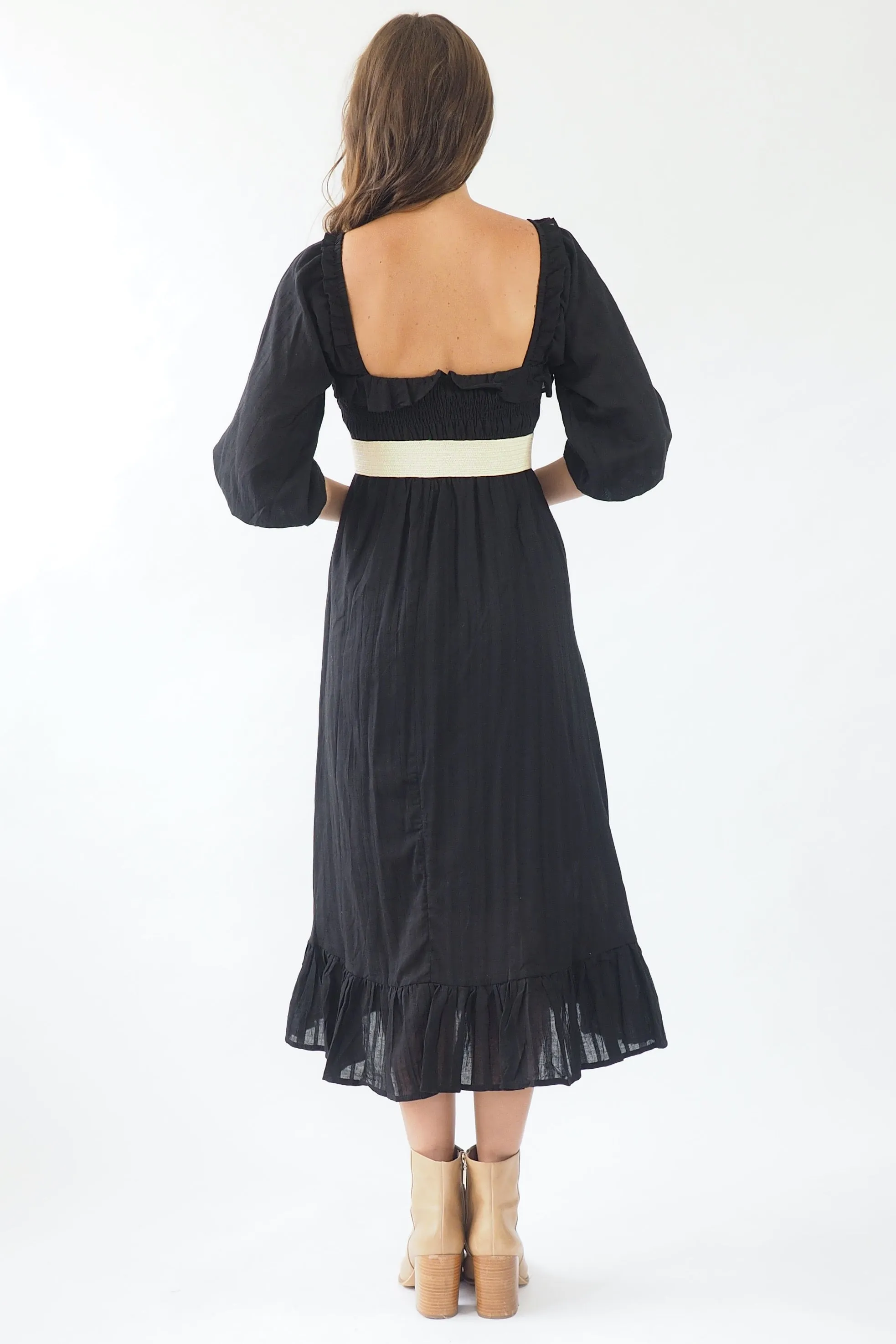 Jacinta Dress- Black