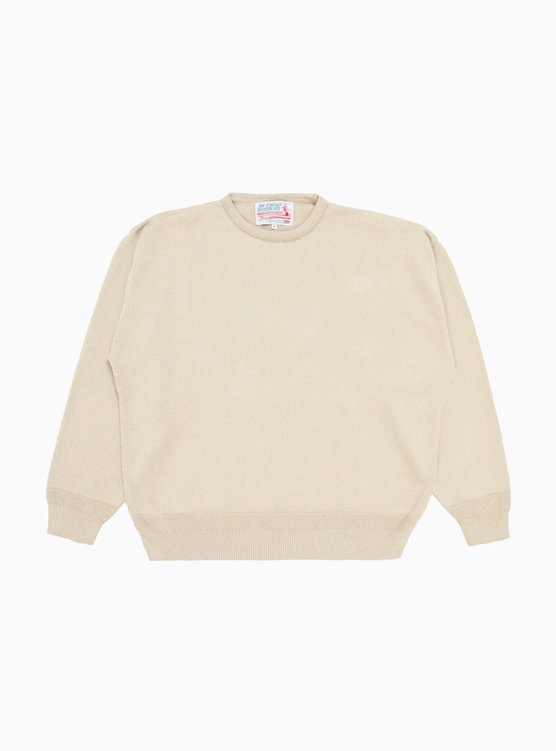 Kendrew Crew Jumper Oat Beige