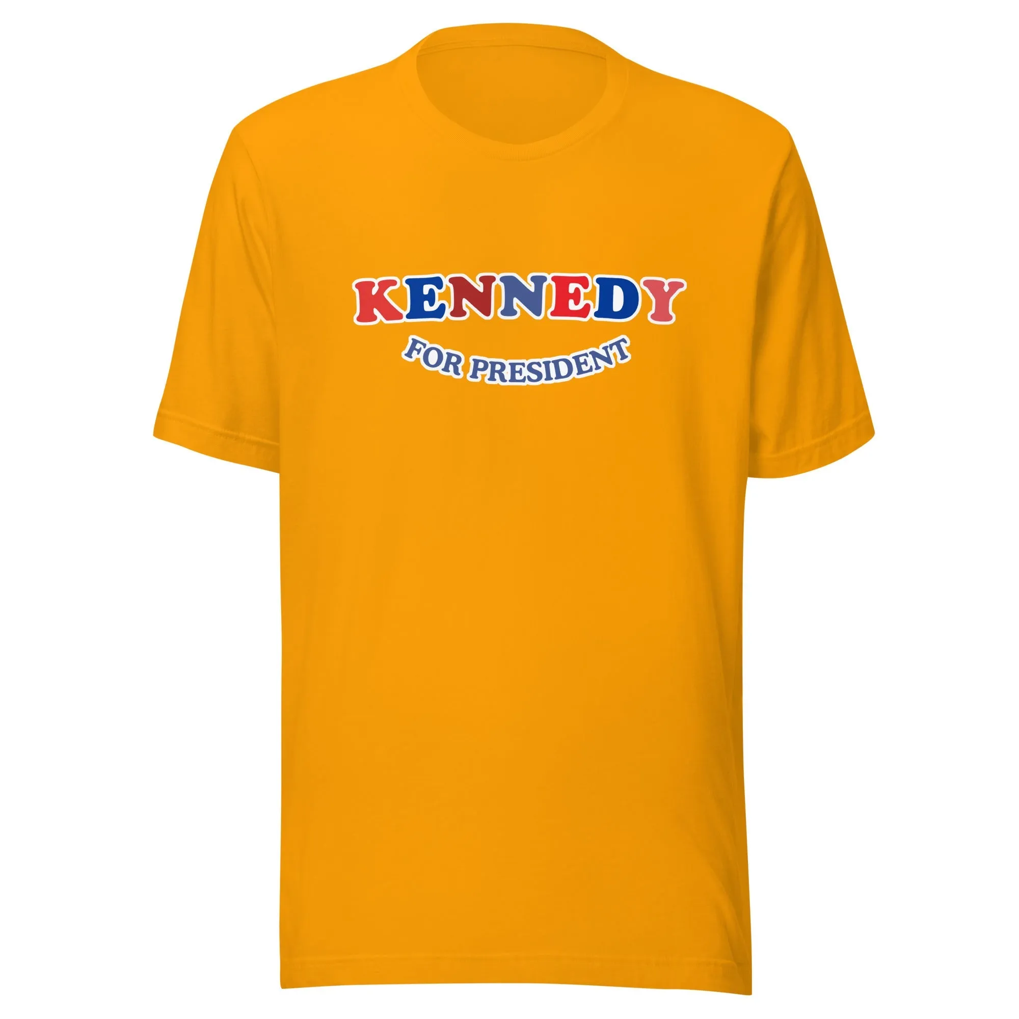 Kennedy for President Colorful Unisex Tee