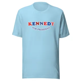 Kennedy for President Colorful Unisex Tee