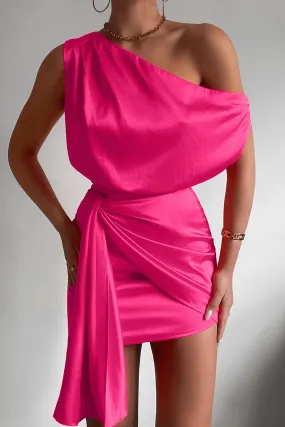 Kharisma Mini Dress - Hot Pink