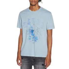 Ksubi Diagrams Kash SS Tee (Blue Fin) MSP24TE018