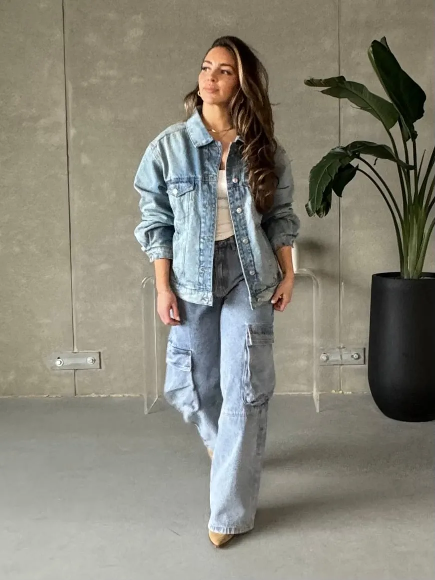 KUWALLA Oversized Denim Jacket