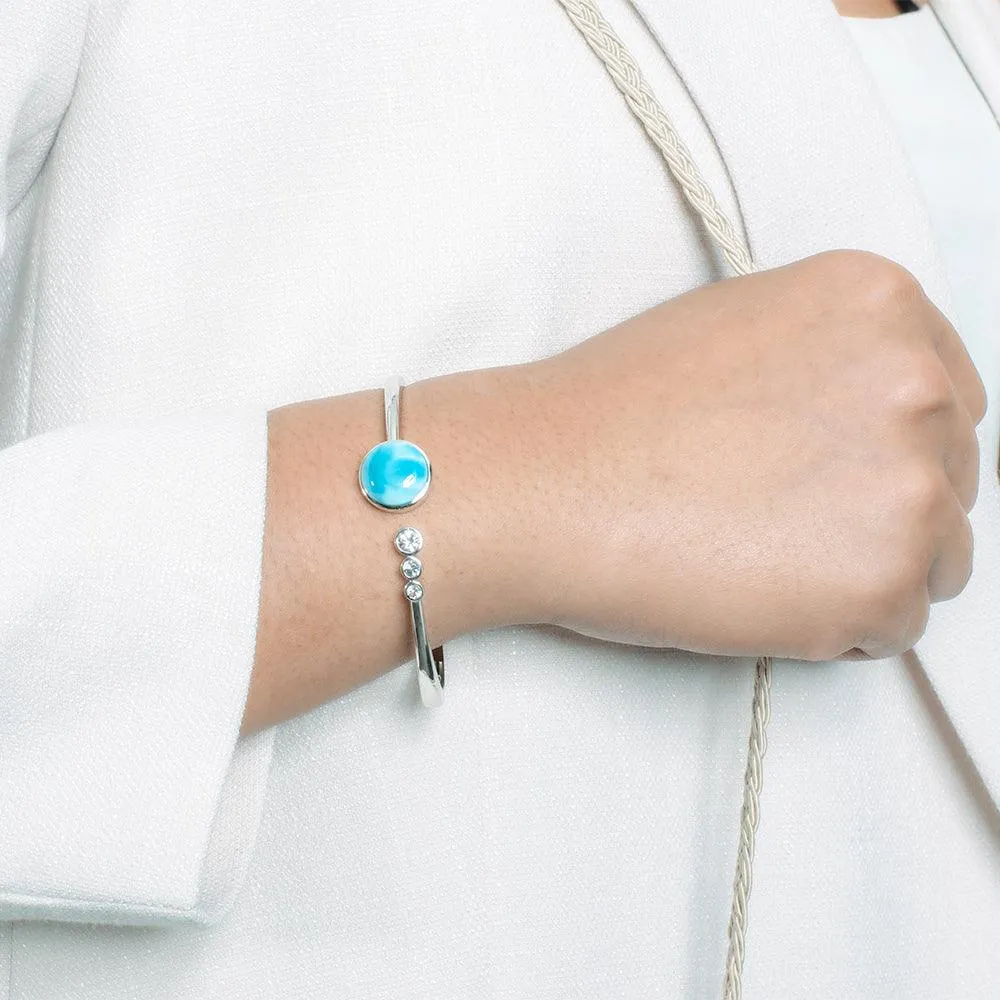 Larimar Lunar Orbit Bangle