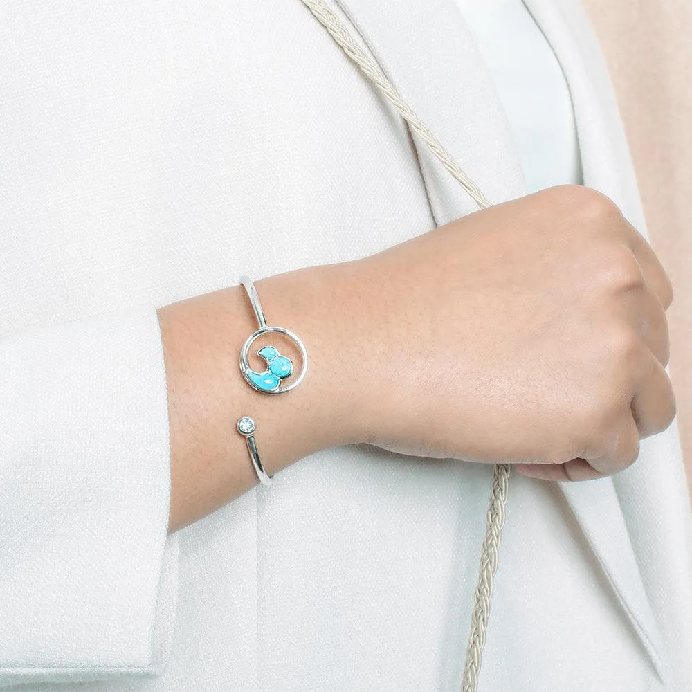 Larimar Nui Wave Sleek Bangle