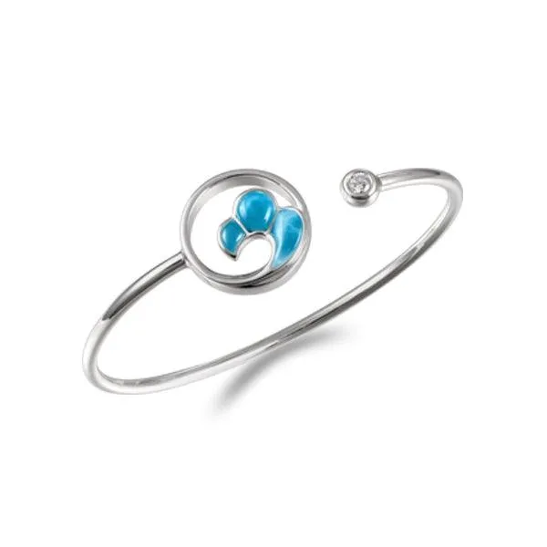 Larimar Nui Wave Sleek Bangle