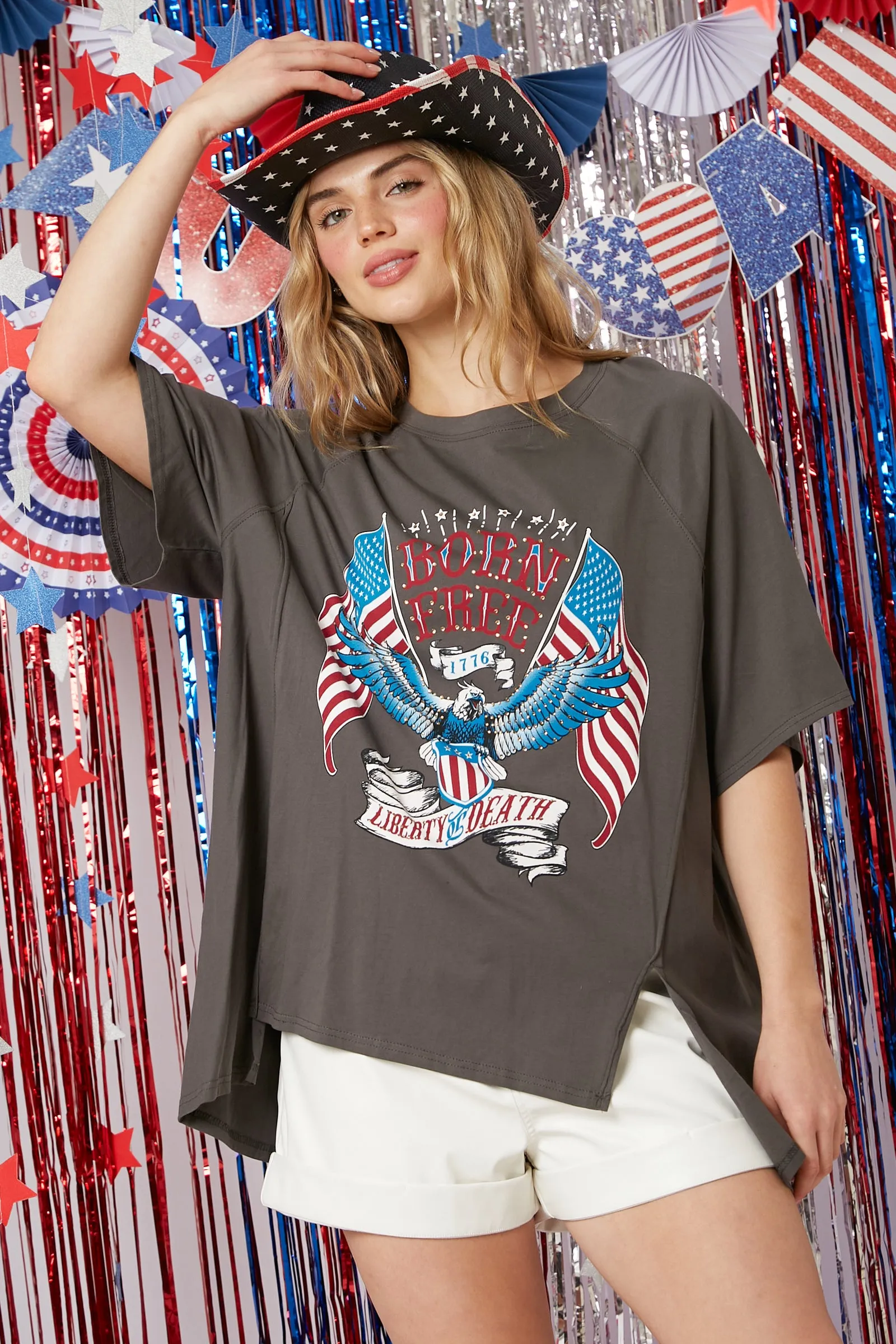 Liberty or Death Eagle Tee