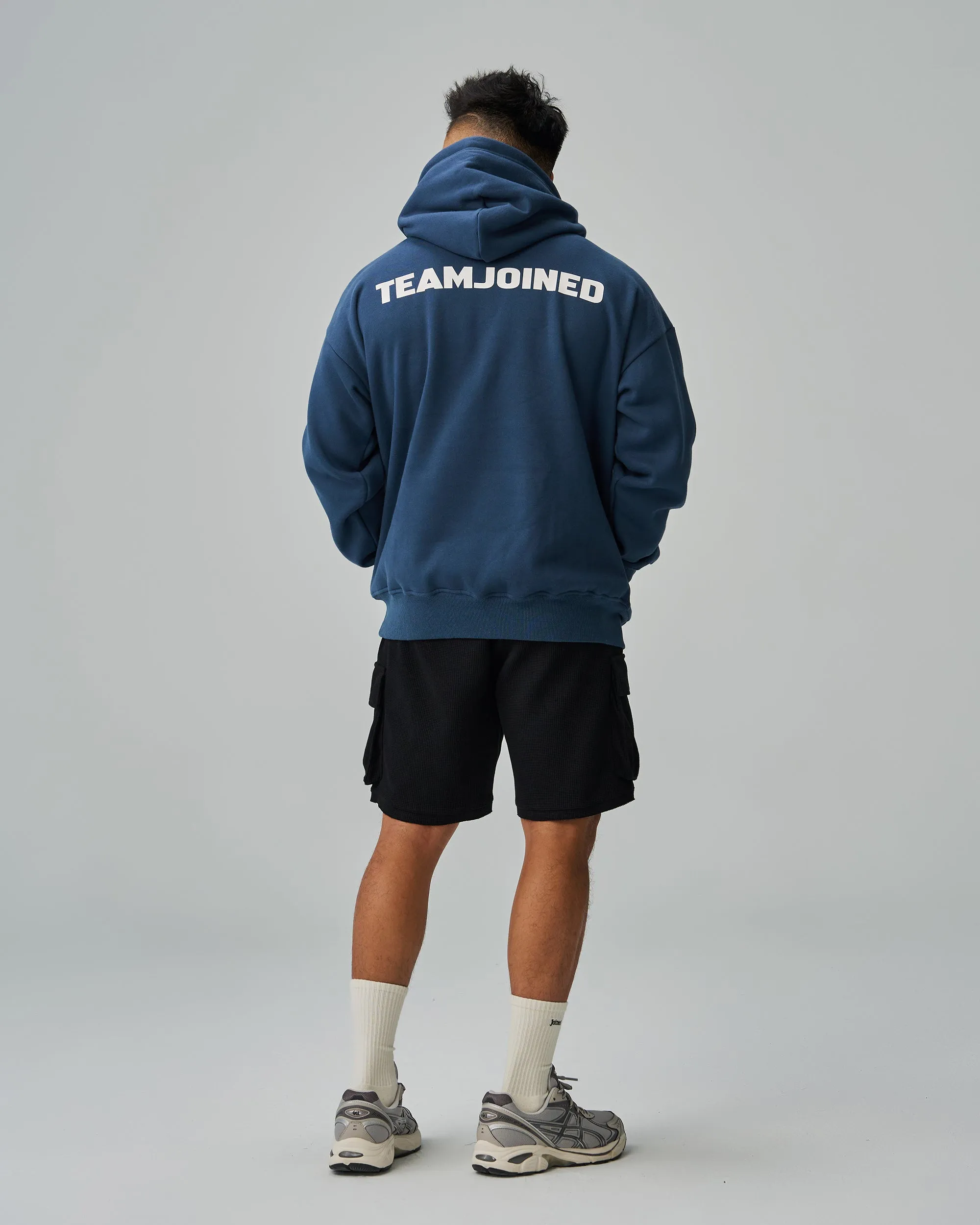 Logo Fleece Oversized Hoodie