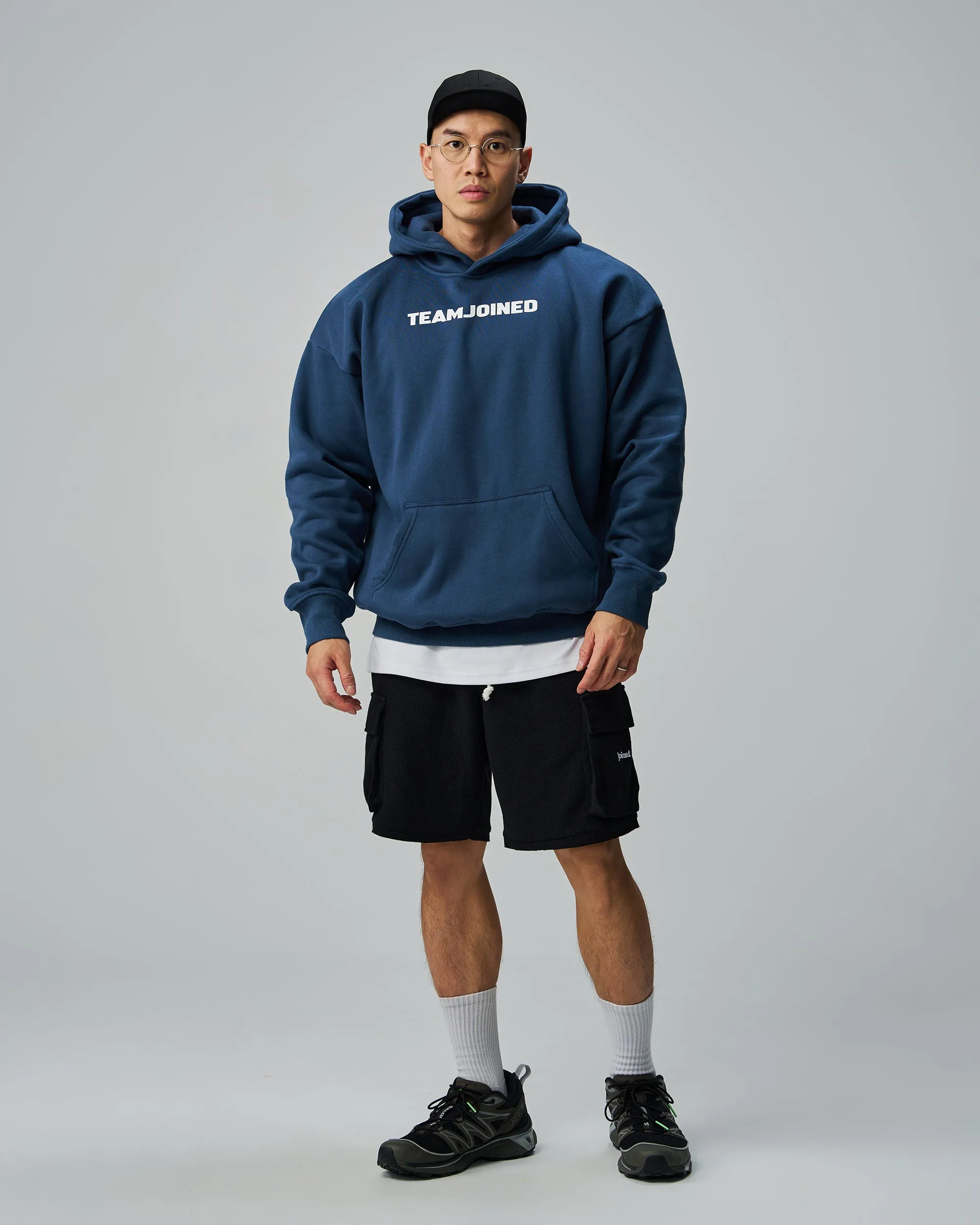 Logo Fleece Oversized Hoodie