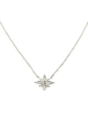 Love From Venus Sacred Symbols STAR OF VENUS CHOKER NECKLACE – 925 SILVER