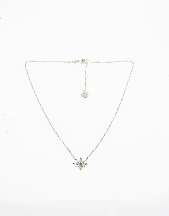 Love From Venus Sacred Symbols STAR OF VENUS CHOKER NECKLACE – 925 SILVER