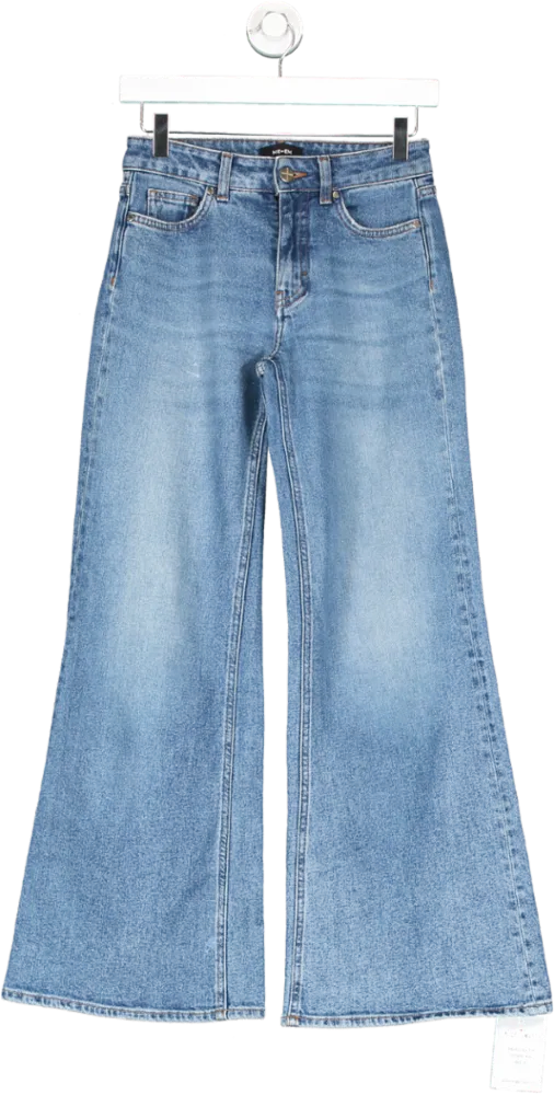 ME   EM Blue Ultimate Wide-leg Jeans W24