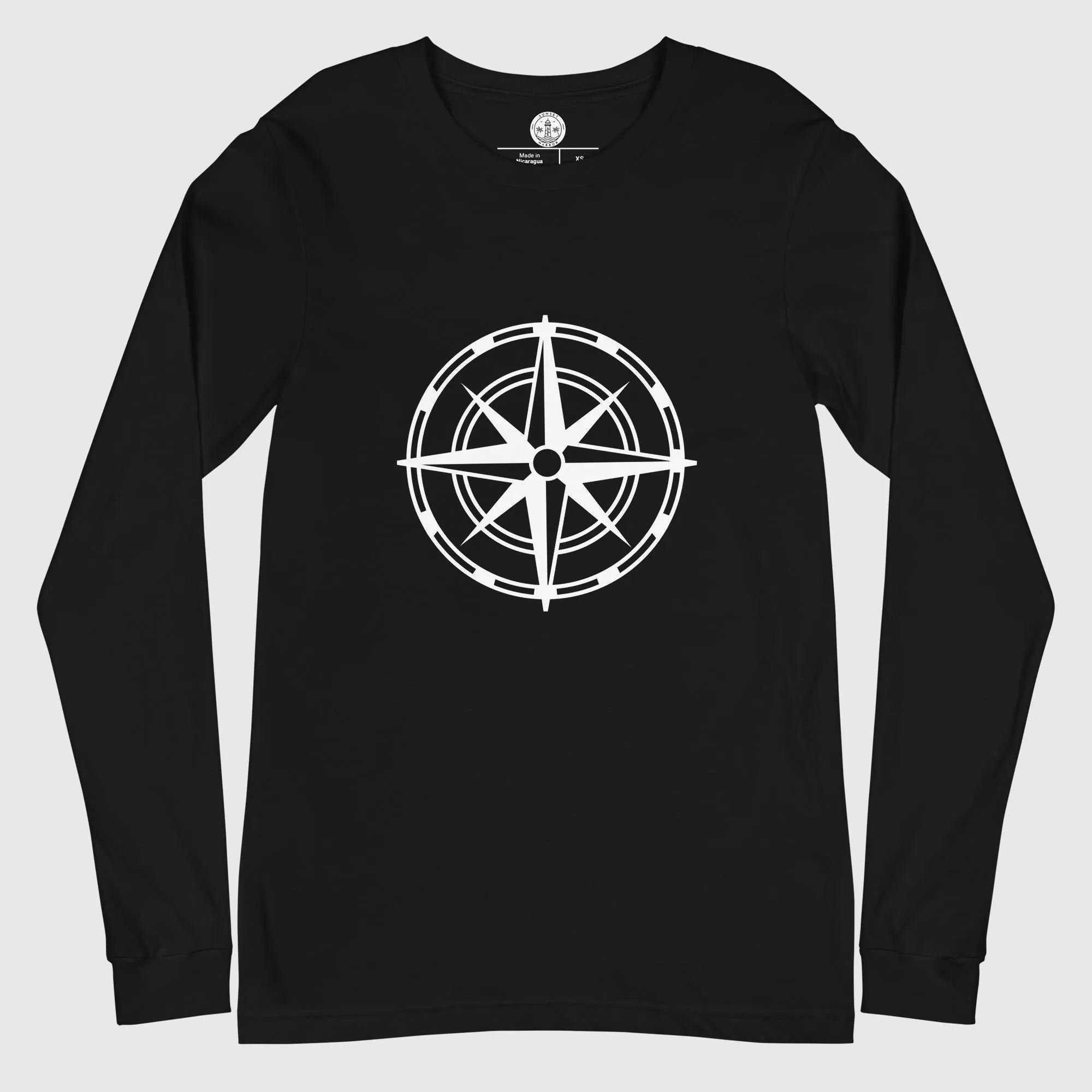 Men's Long Sleeve Tee - Compass