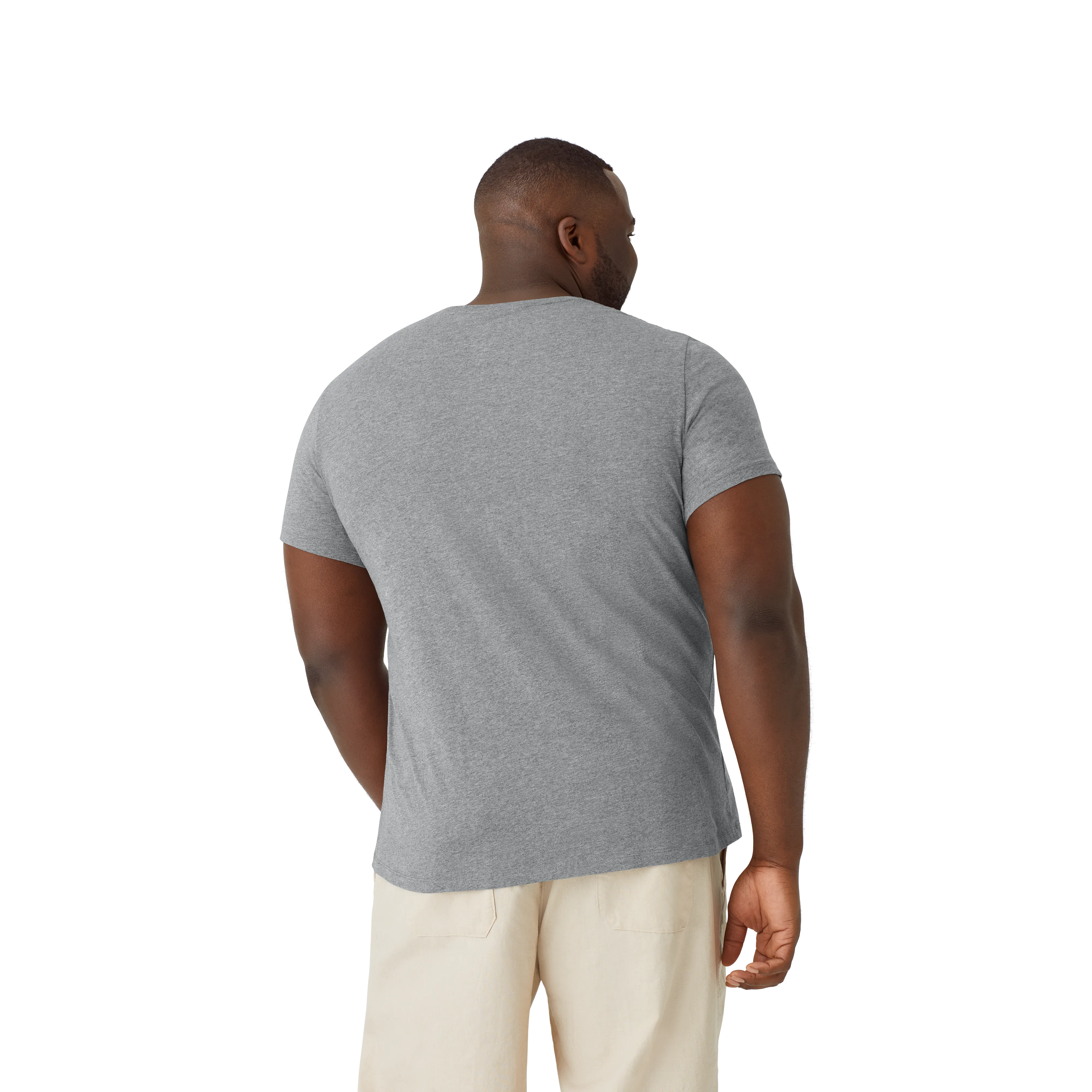 Men's Pima Cotton Pocket Crew Neck T-Shirt