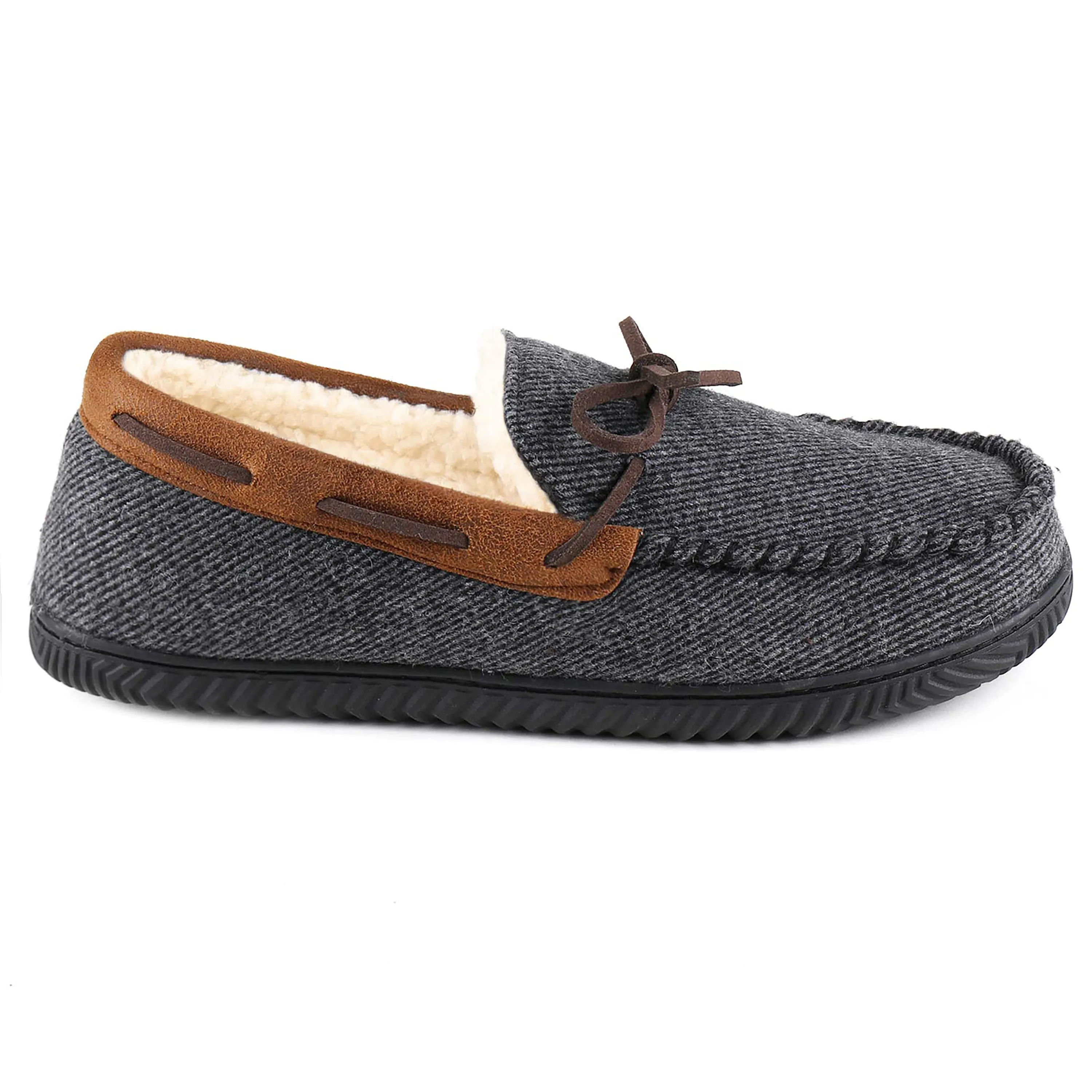 Men's Samuel Sherpa Lined Moccasin Slipper