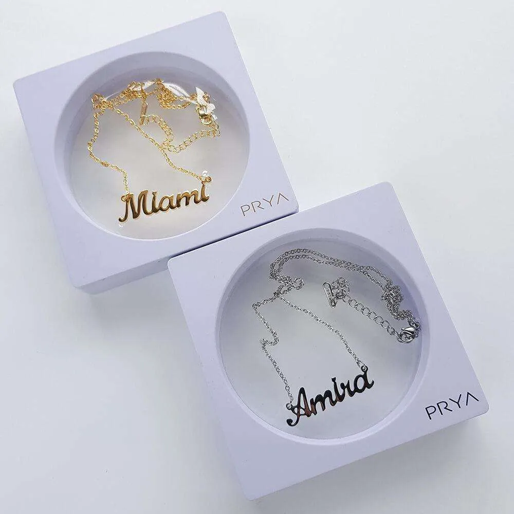 Miami Custom Name Necklace