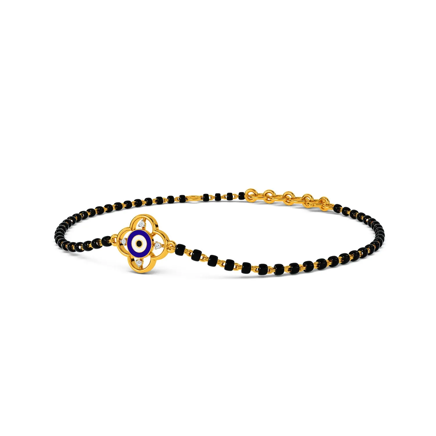 Mirha Evil Eye Mangalsutra Bracelet