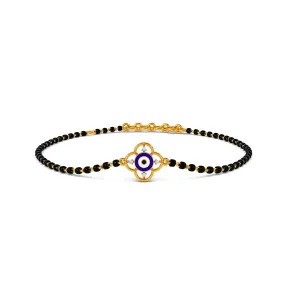 Mirha Evil Eye Mangalsutra Bracelet