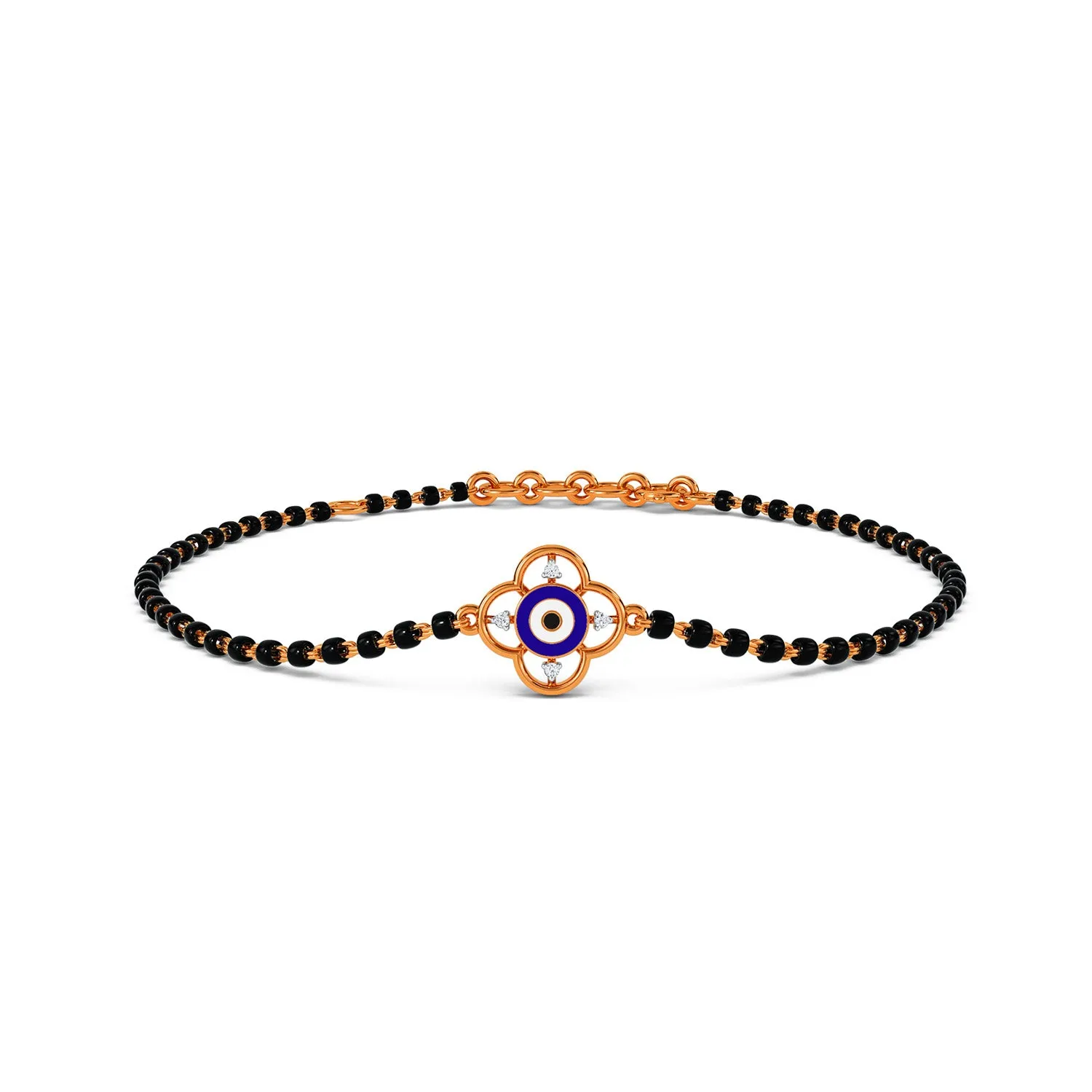 Mirha Evil Eye Mangalsutra Bracelet