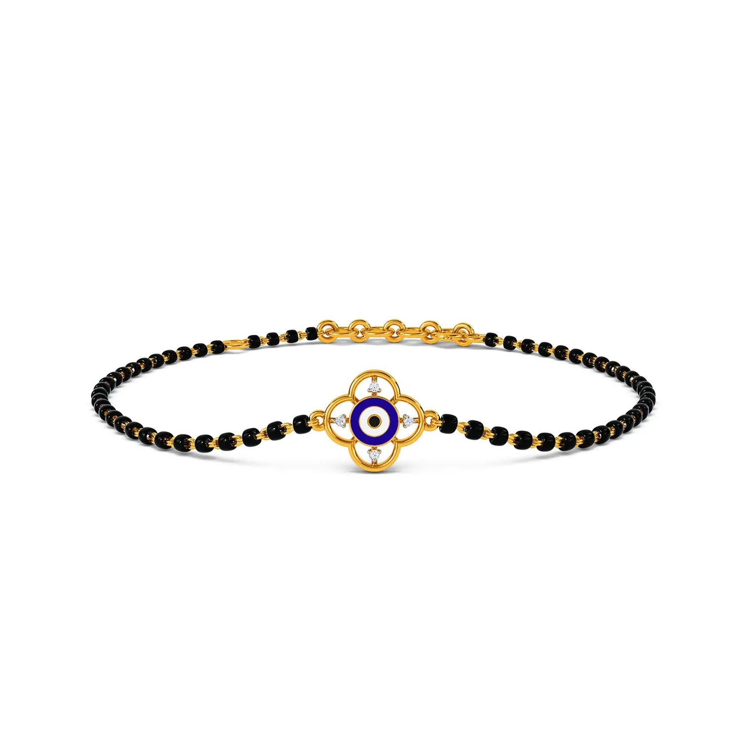 Mirha Evil Eye Mangalsutra Bracelet